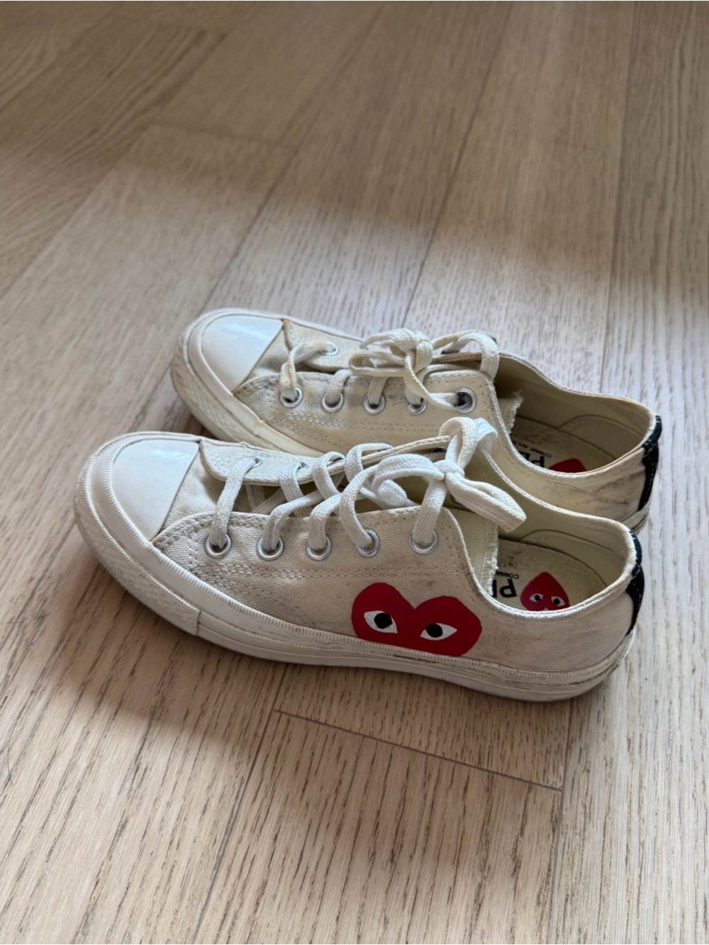 converse x comme des garçon play